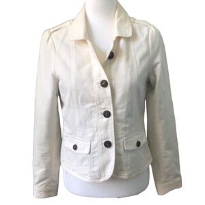 Ruehl No.925 Blazer Jacket Ivory Size Small